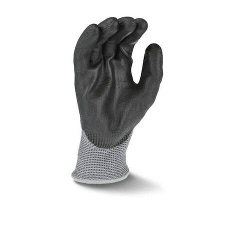 Radians¬Æ Axis‚Ñ¢ Cut Resistant Polyurethane Palm Gloves, Gray/ Black, M, 1 Pair